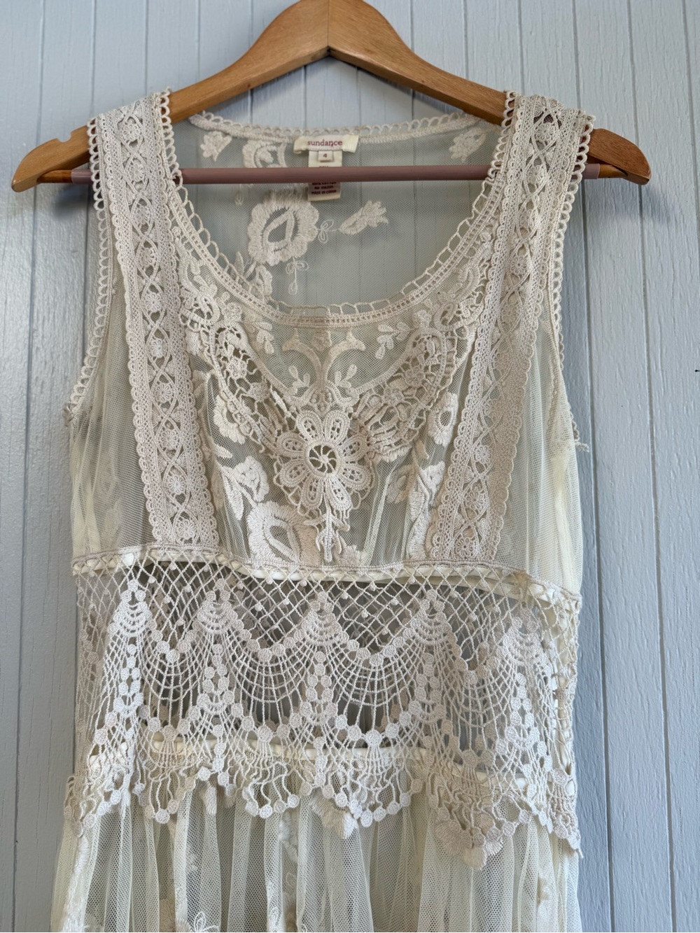 Sundance Lace Midi Dress